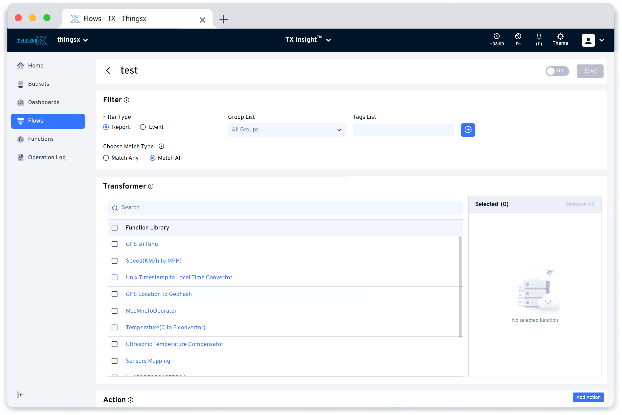 Platform Tx TX Insight - ThingsX